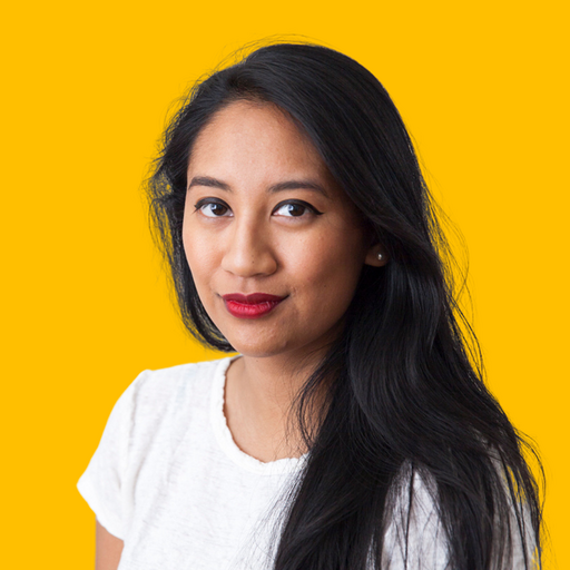 Emalee's headshot against a yellow background