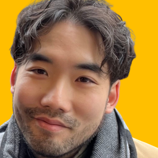 Benny's headshot against yellow background
