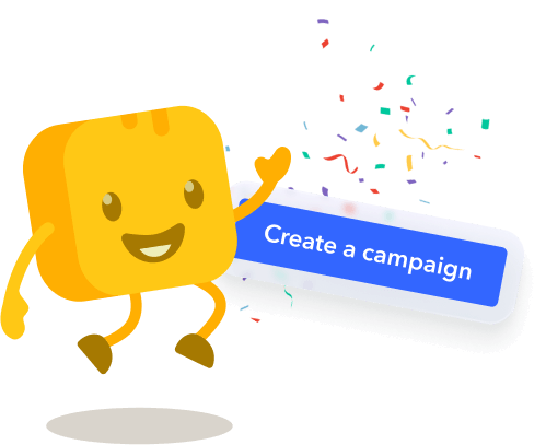 Butter emoji with confetti