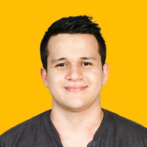 Wilbur's headshot against a yellow background