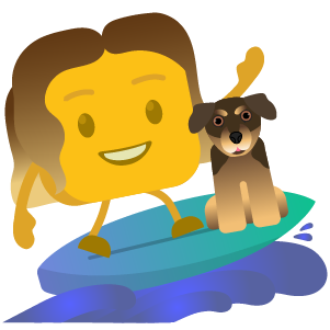 Kasey's buttermoji