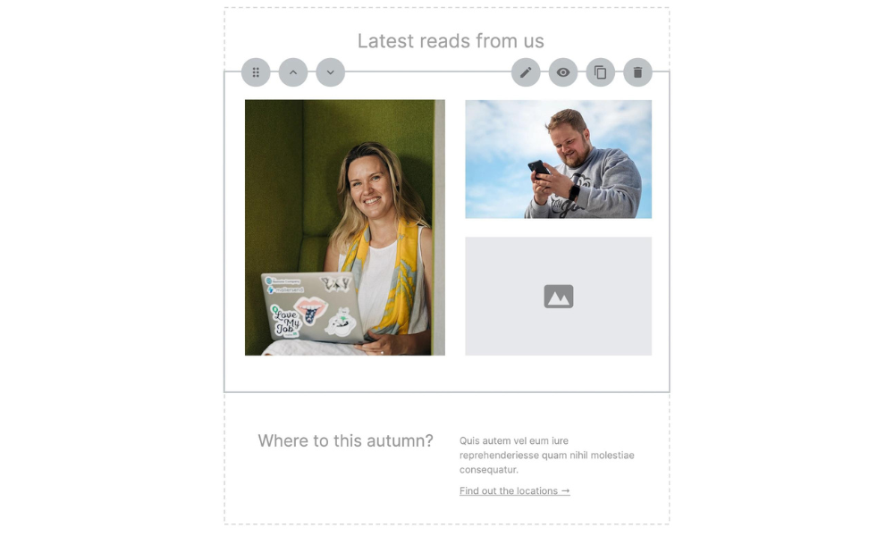 MailerLite email marketing features graphic