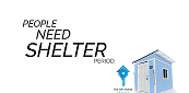 People need shelter flyer