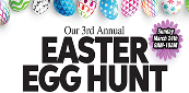 3rd Annual Easter Egg Hunt flyer