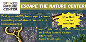 Escape the Nature Center flyer